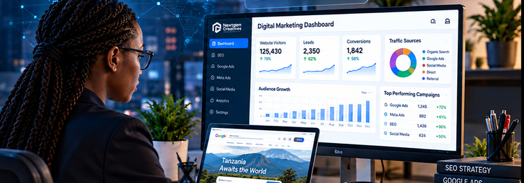 Digital advertising and campaign planning workspace